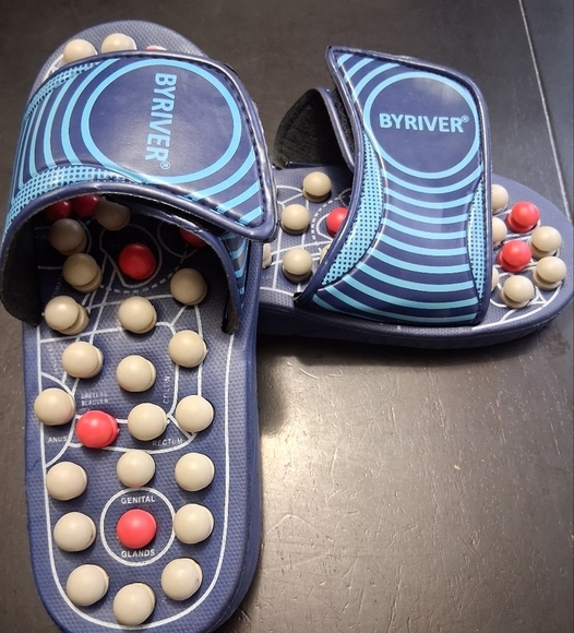 Byriver Women's Massage Reflexology Sandals  Size S (8-9) - Picture 8 of 12